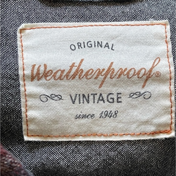 2 Men’s Original Vintage Weatherproof Flannels - Picture 9 of 9